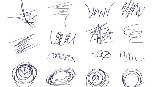 неразборчивые каракули