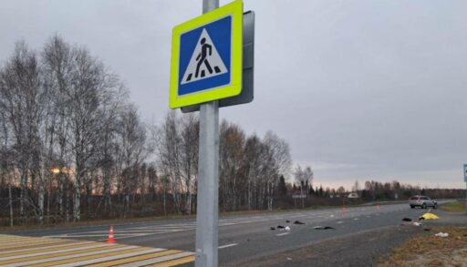 На тюменской трассе насмерть сбили пешехода