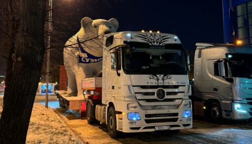 Новогодние медведи проедут по улицам Тюмени 25 ноября