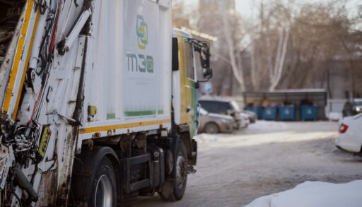 В Тюмени перешли на зимний график вывоза мусора