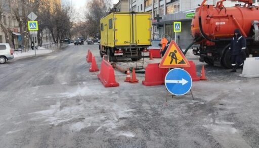 В центре Тюмени после коммунального ЧП восстановлено водоснабжение