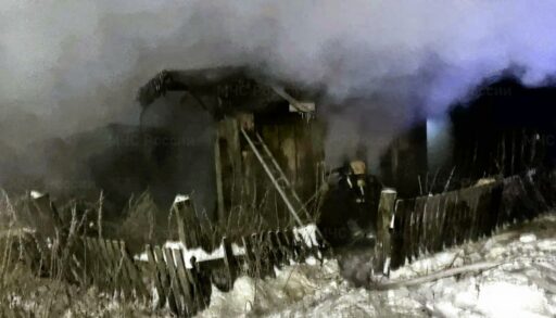 В тюменском селе на пожаре погибли два человека