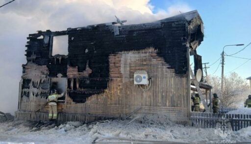 На пожаре в Тобольском районе погиб человек
