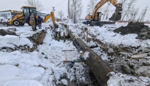 В Тюмени реконструировали 600 метров магистрального водопровода