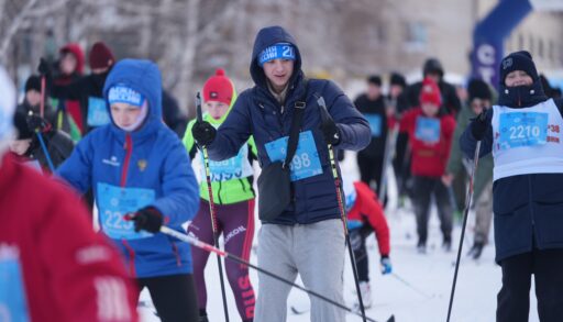 Тысячи любителей спорта Тюменской области приняли участие в акции "Лыжня России"