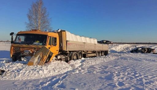 На трассе под Тюменью в массовом ДТП погиб водитель "БМВ"