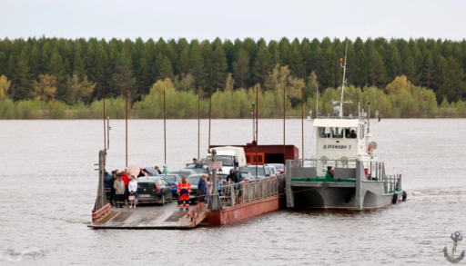 Весной в Тюменской области откроют 4 паромные переправы