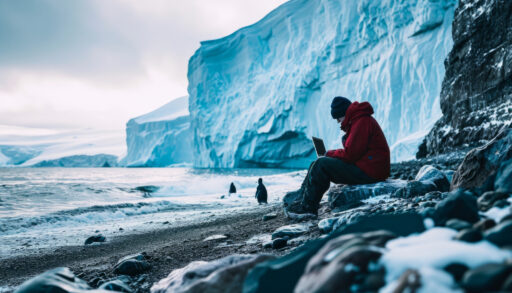 арктика снег
