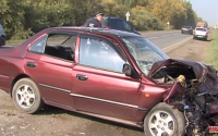 В сети появилось видео жуткого ДТП у села Горьковка, где на скользкой дороге насмерть разбилась автоледи
