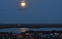 «Кровавая» луна в ночь с 27 на 28 сентября: фото из соцесетей