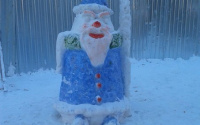 Когда зима в радость: каких снеговиков лепят тюменцы. Фото из соцсетей