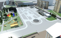 В Тюмени у драмтеатра собираются построить парковку за 627 миллионов рублей: чертежи проекта