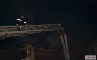 В Тюмени на аккумуляторном заводе ночью произошел крупный пожар 
