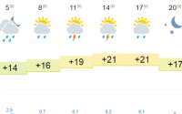 В Тюмени обещают дождь вечером и солнечную погоду днем 