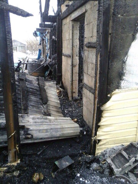 На тюменской даче произошел пожар: семья осталась на улице с детьми - 19 января 2016 года
