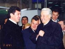 Борис Немцов и Ельцин