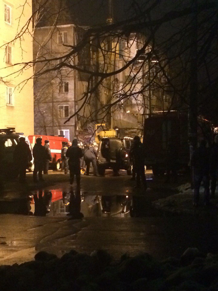В Ярославле обрушился жилой дом из-за взрыва газа - 16 февраля 2016 года