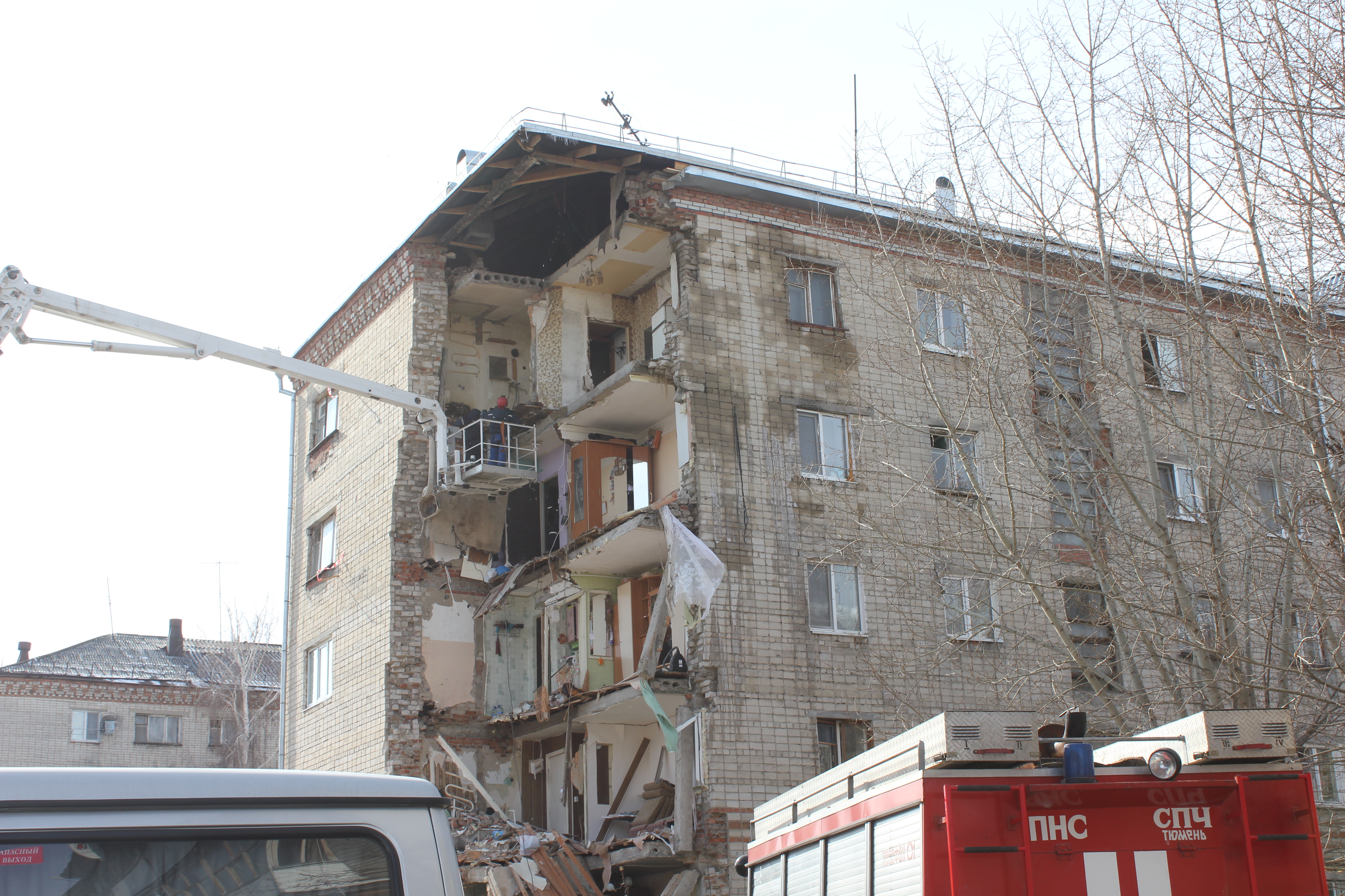 Дом по улице Харьковская, 52 а рухнул - 25 марта 2015 года