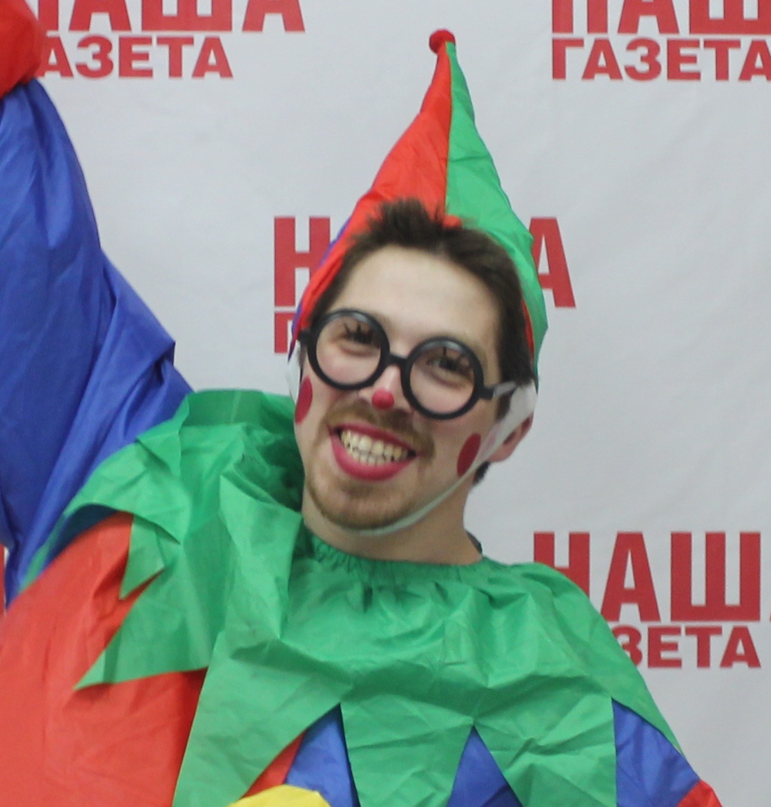 Клоун в редакции НАШЕЙ - 30 марта 2015 года