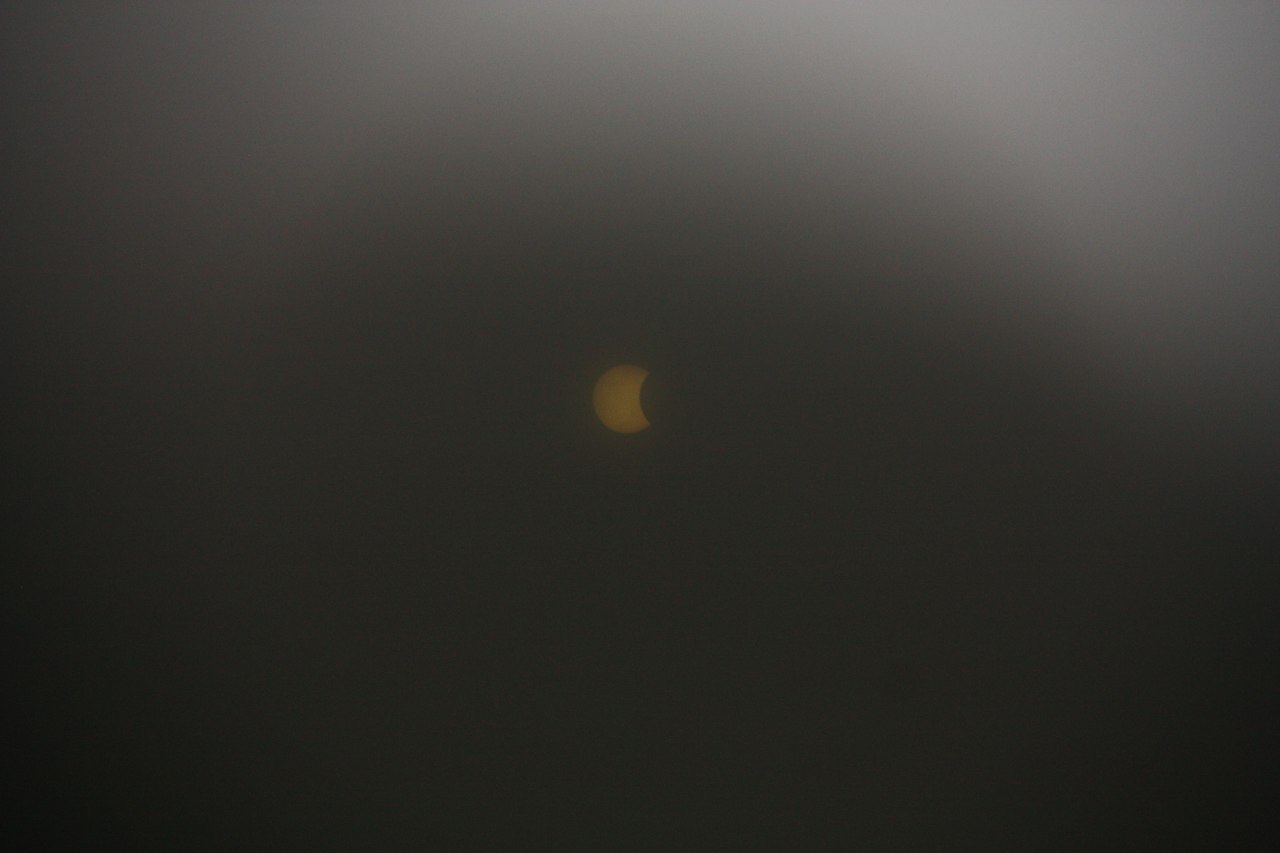 Солнечное затмение в Тюмени 20.03.2015