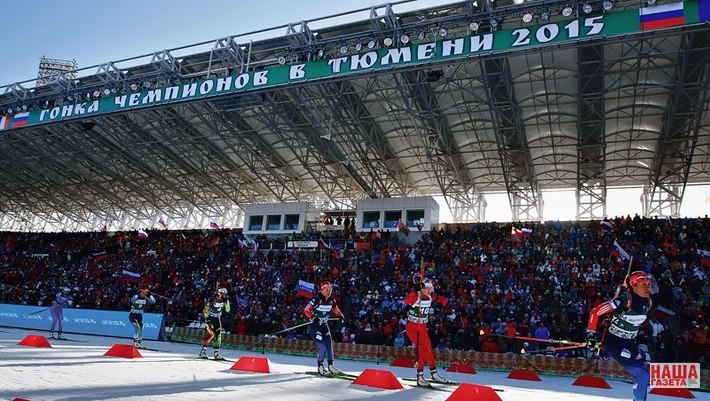 Гонка чемпионов в Тюмени -7 апреля 2015 года