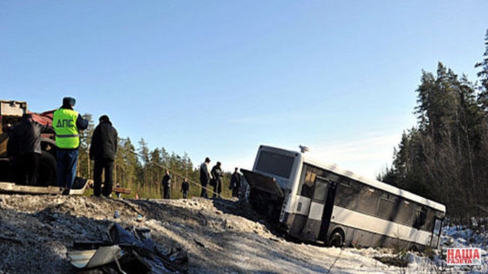 На трассе Тюмень - Ханты - Мансийск произошло ДТП - 27 апреля 2015 года