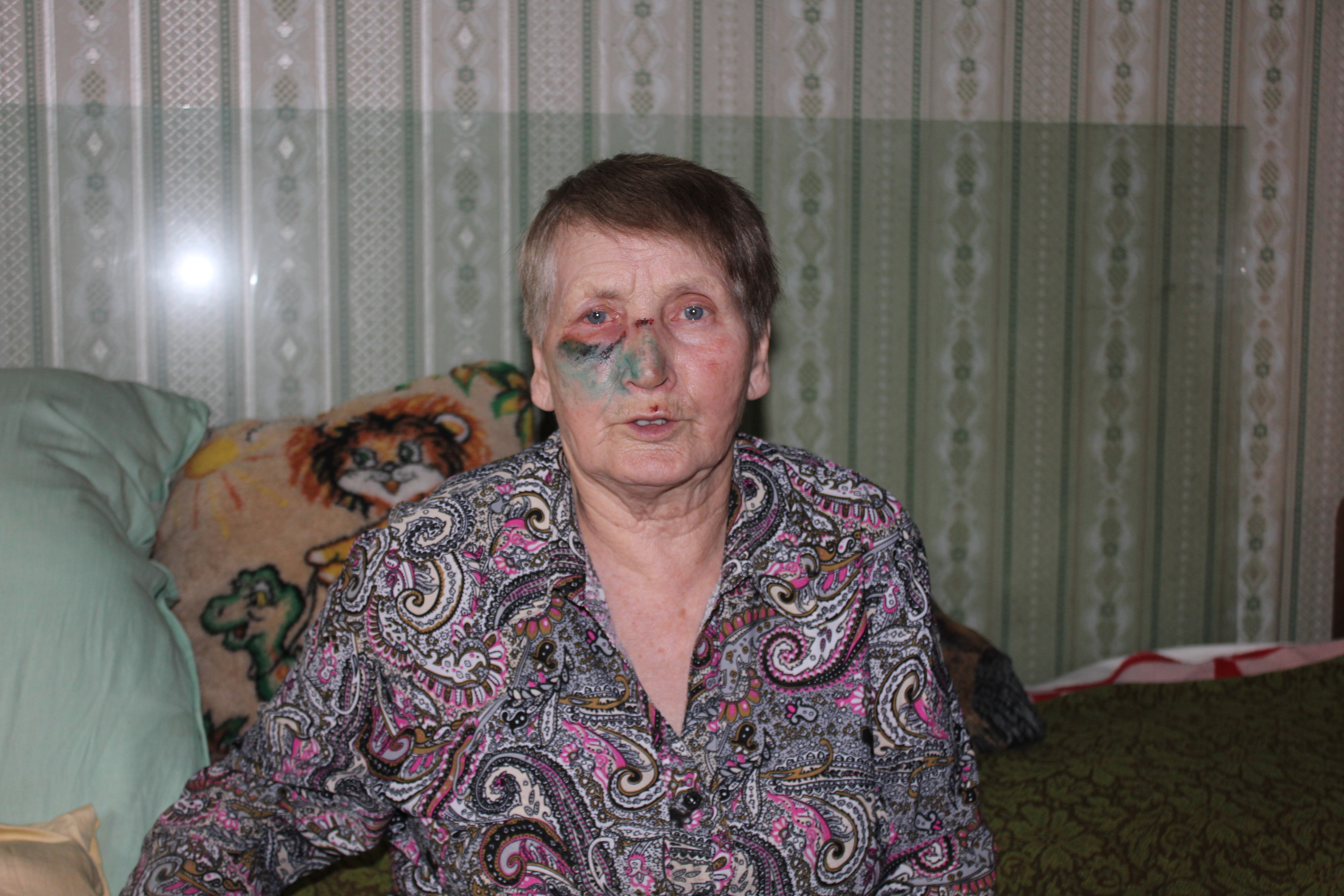 Анна Федоровна ветеран ВОВ рассказывает про то, как ее хотели убить - 21 апреля 2015 года