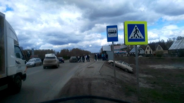 ДТП у поселка Винзили: у ВАЗ 2110 отказали тормоза - 26 апреля 2016 года