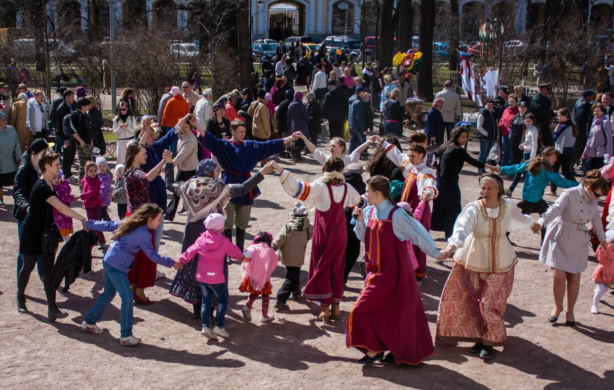 Гуляния на пасху картинка