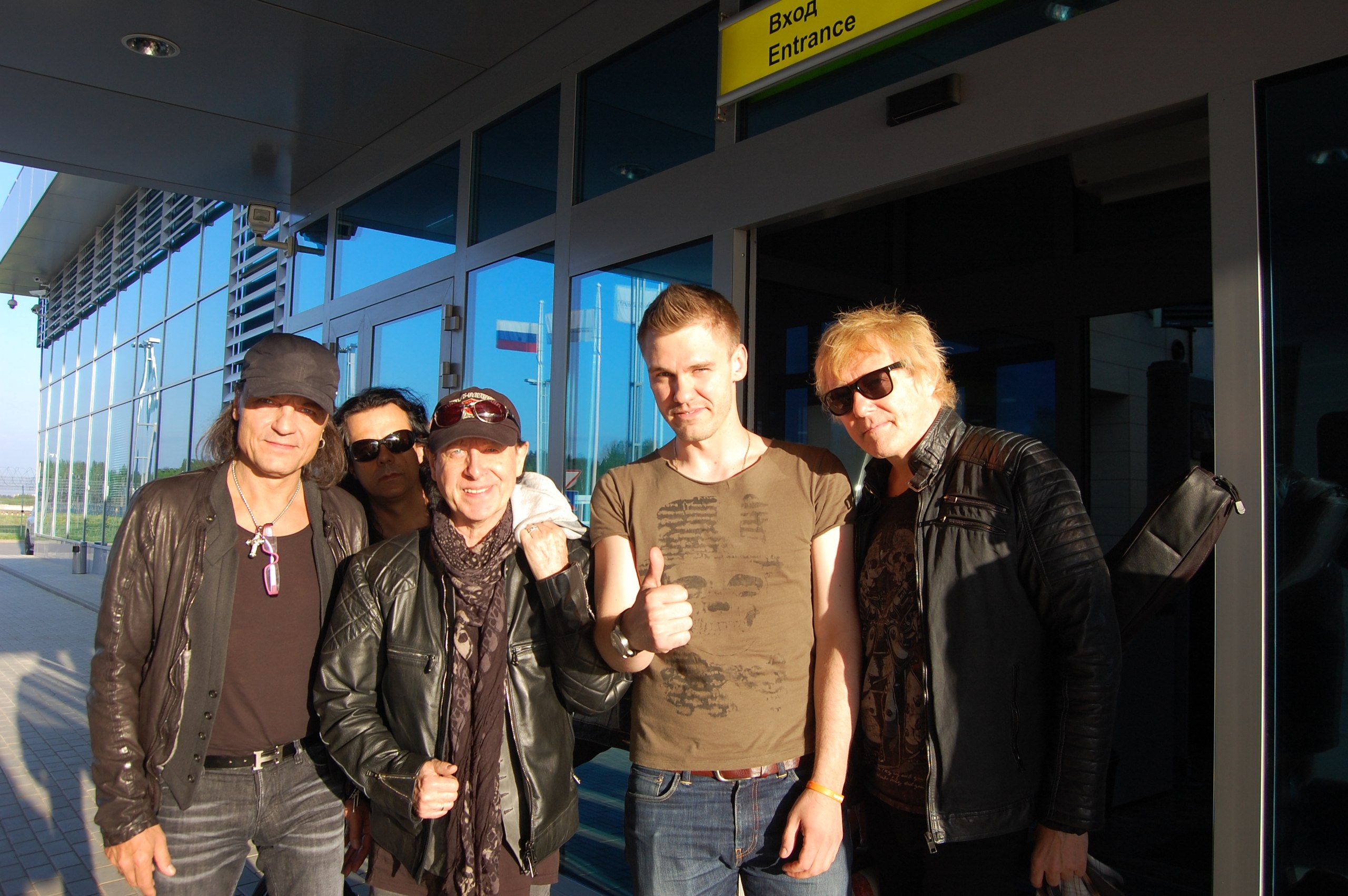 Scorpions приехали в Россию - 14 мая 2015