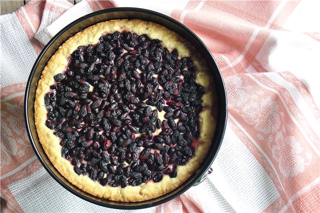 рецепт пирога из жимолости - 7 июня 2015