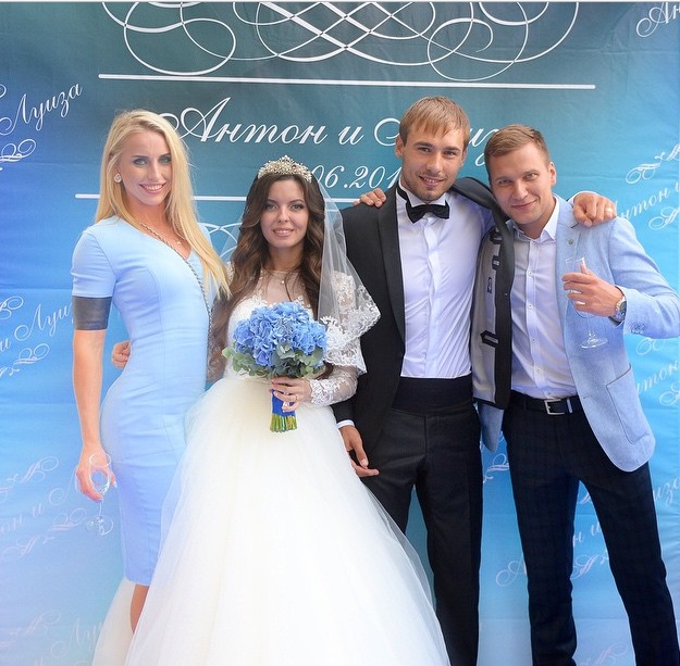 Фото со свадьбы Антона Шипулина и Луизы Сабитовой - 25 июня 2015