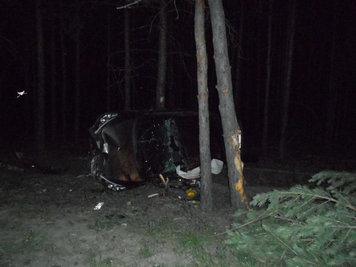  Пьяный тюменец врезался в дерево: водитель выжил, пассажир погиб - 26 июня 2015