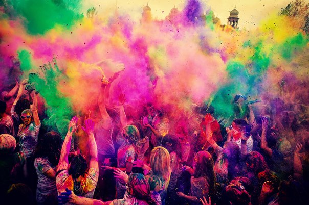фестиваль красок в Тюмени