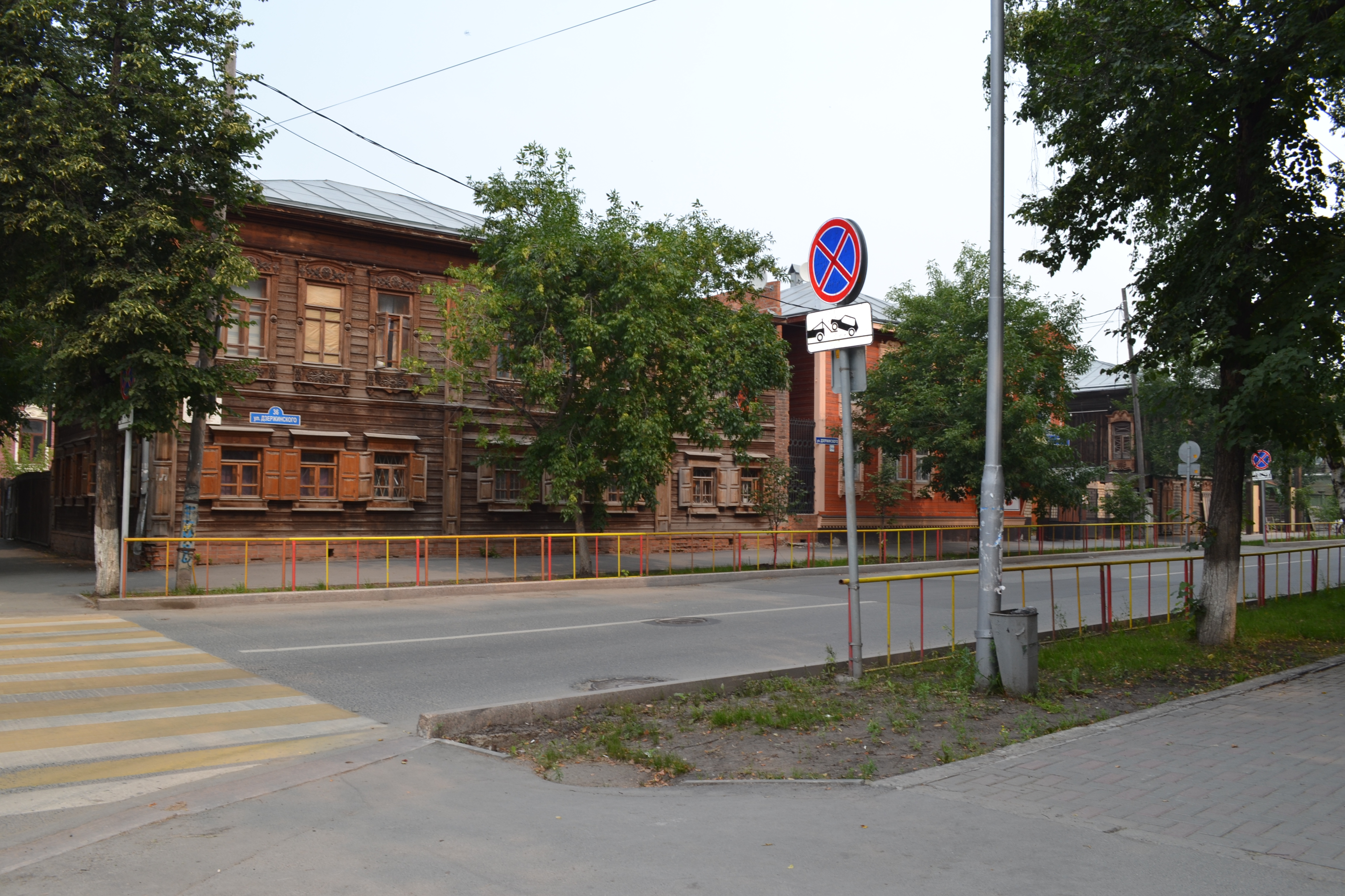 Пешезходная зона на Дзержинского - 22 июля 2016 года