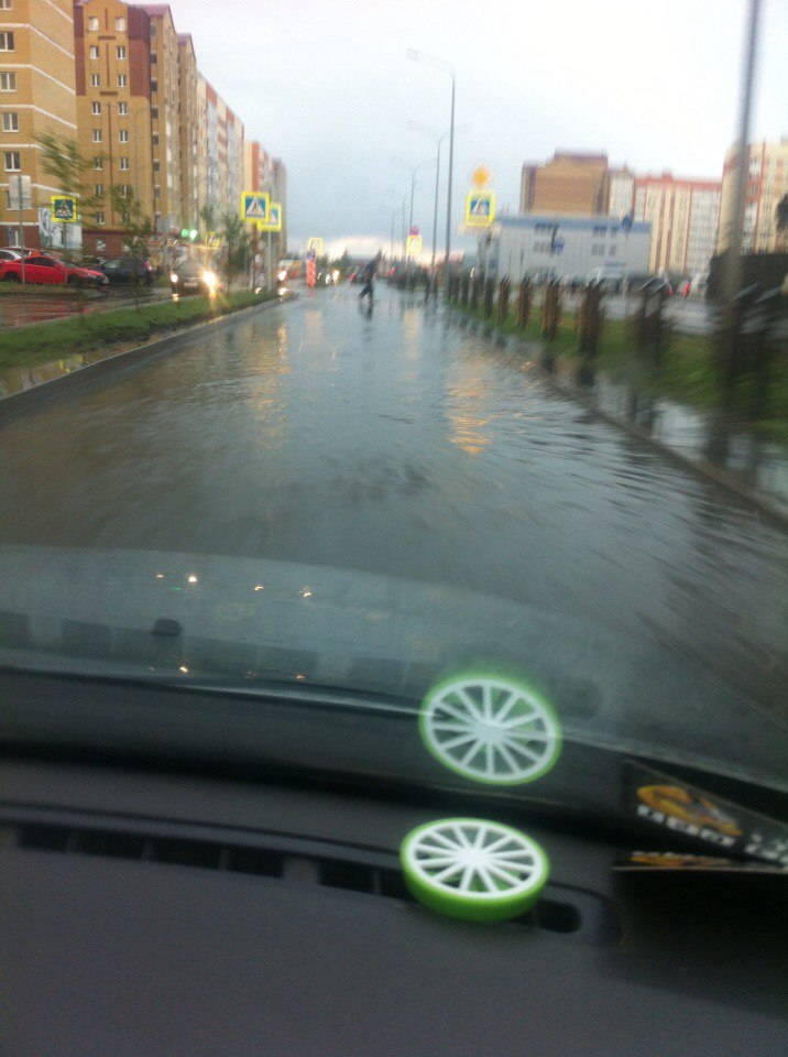 потоп в Тюмени