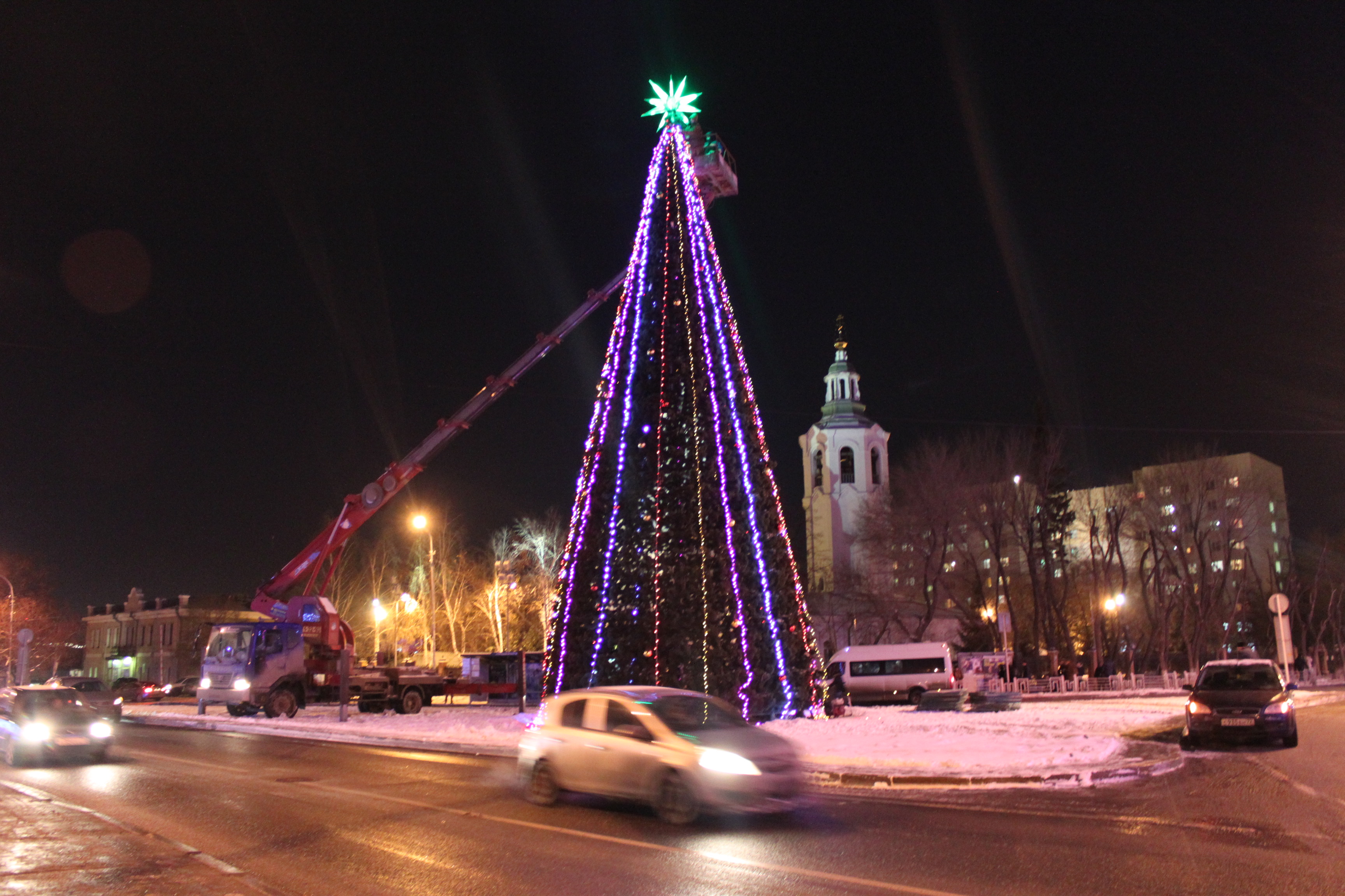 Тюмень новый год фото