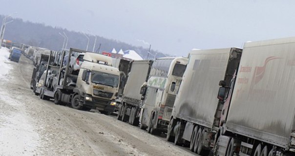 Забастовка дальнобойщиков в России - 11 ноября 2015 года