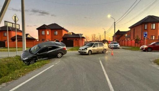 В Тюмени в вечернем ДТП пострадали 4 человека