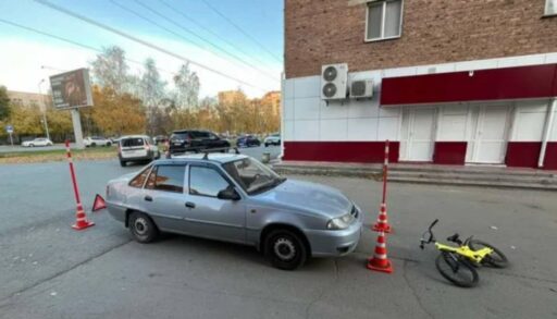 В Тюмени молодая водитель сбила 6-летнего велосипедиста