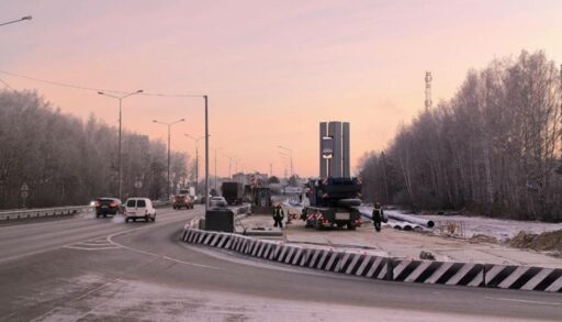 В Тюмени началось строительство развязки на Московском тракте