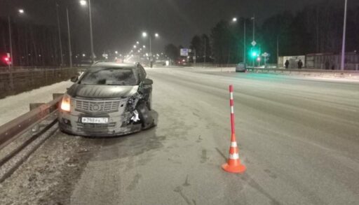 В результате ДТП в Тюмени пострадали пенсионерка и её 11-летний внук