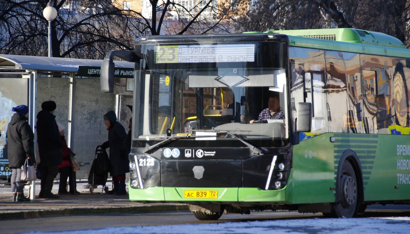 В Рождественскую ночь в Тюмени запустят бесплатные автобусы