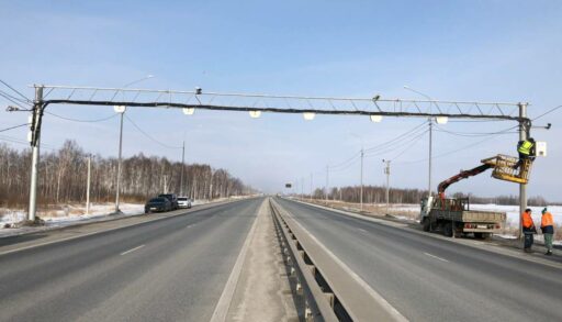 На трассе Тюмень-Омск установили новый АПВГК