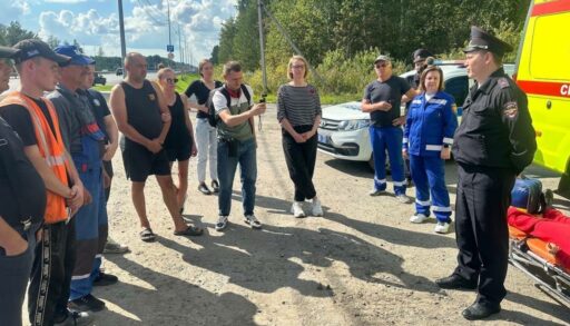 На тюменских трассах более 1,5 тысяч водителей-транзитников приняли участие в акции #ДорогаДомой