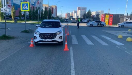 В Тюмени иномарка на "зебре" сбила 10-летнюю школьницу