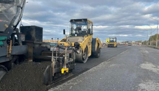 На трассе Екатеринбург – Тюмень завершается строительство разворотной петли