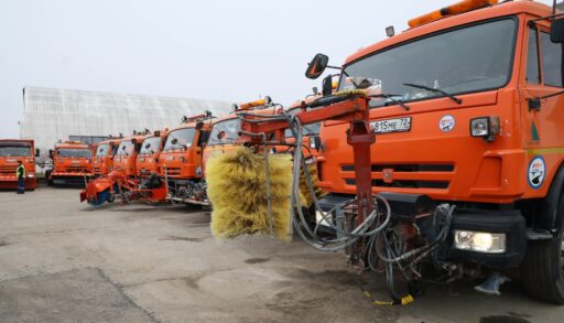 Снегоуборочная техника в Тюмени готова к зиме