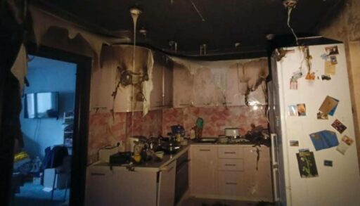 В Тюмени на пожаре в многоэтажке пострадал человек