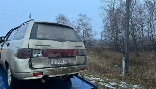 В Тюменской области на сельской дороге задержан пьяный водитель